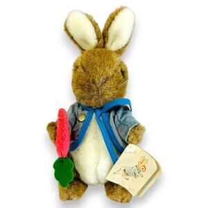 Peter Rabbit Plush 9" Eden Toys VTG